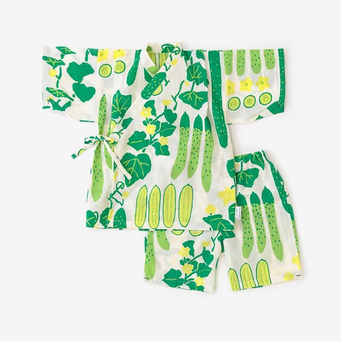 ●いせもめん こどもじんべい/きゅうり