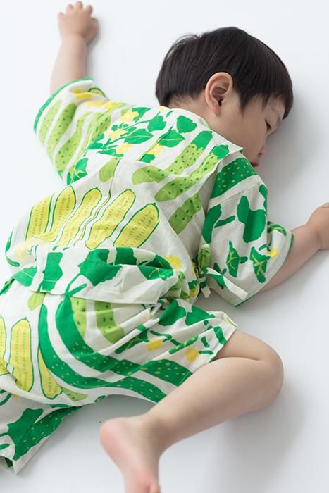 ●いせもめん こどもじんべい/きゅうり