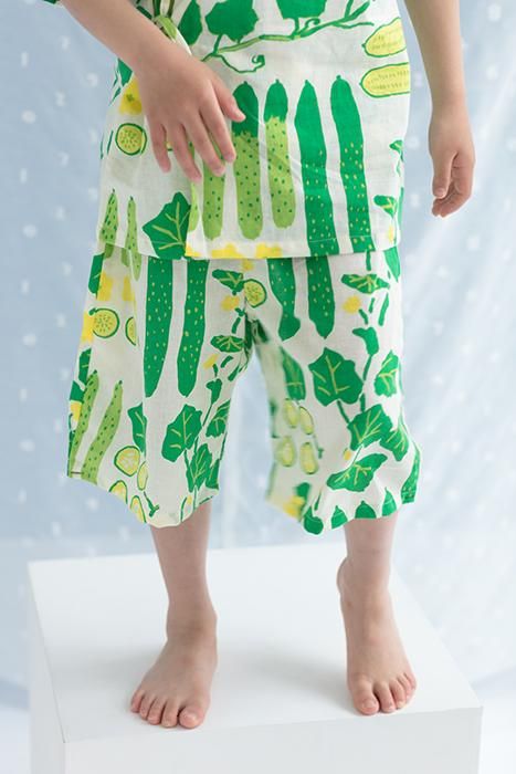 ●いせもめん こどもじんべい/きゅうり