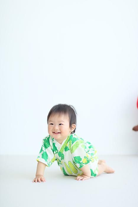 ●いせもめん こどもじんべい/きゅうり