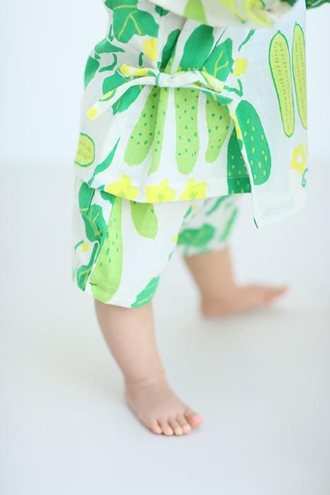 ●いせもめん こどもじんべい/きゅうり