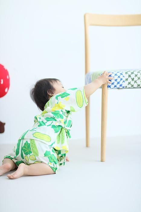 ●いせもめん こどもじんべい/きゅうり