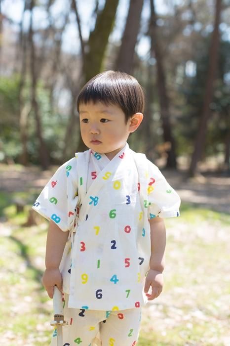 ● Isemomen Children's Jinbei / Sosuu Goshiki