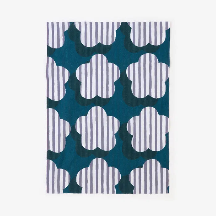 伊勢木棉圖案紋樣手巾(短版)/天真無邪