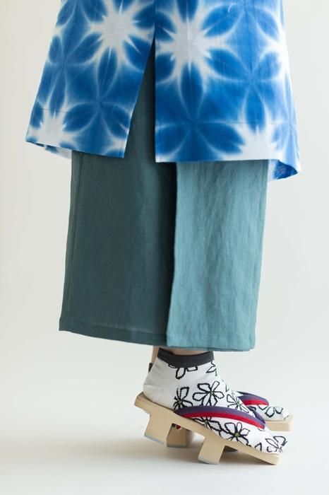 分趾襪(腳踝長度)/梔子花 【男・女性用】