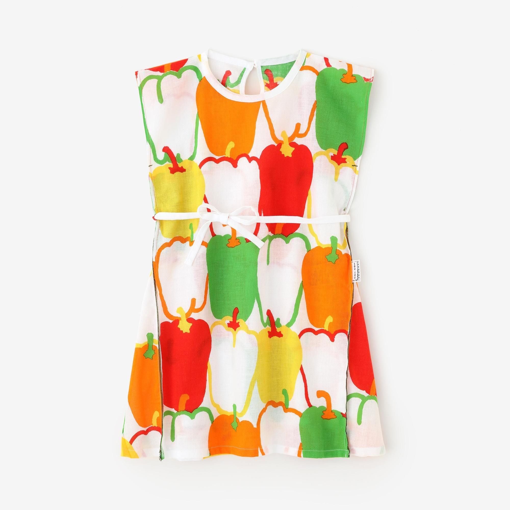 ● Isemomen Cotton One-piece Dress/Amato pepper