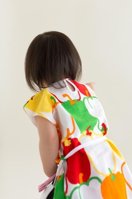 ● Isemomen Cotton One-piece Dress/Amato pepper