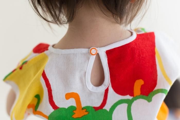 ● Isemomen Cotton One-piece Dress/Amato pepper