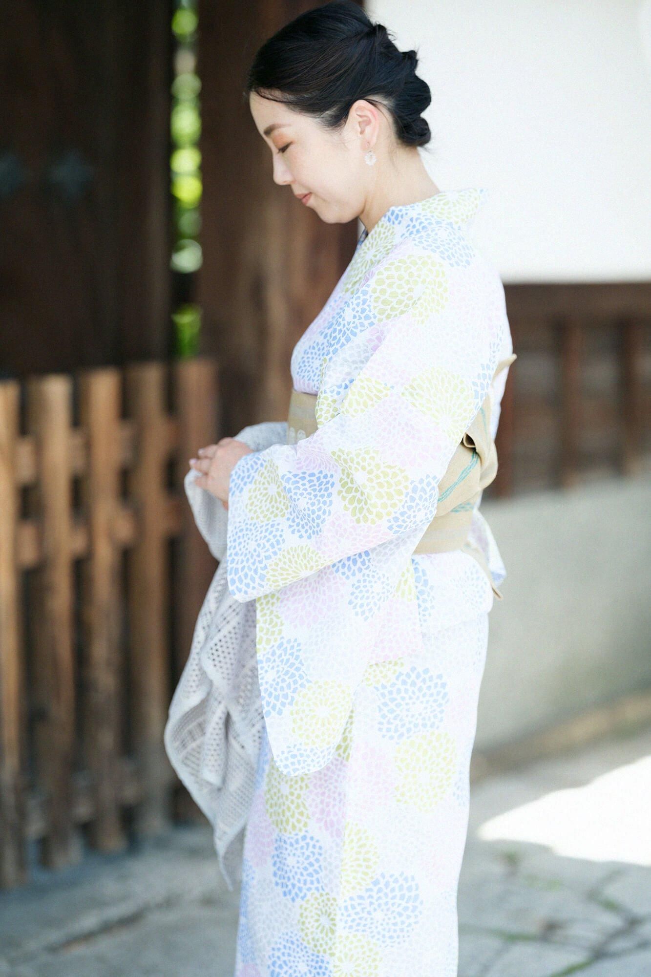 SOU・SOU×京都丸紅 浴衣/菊づくし 恵風(けいふう)