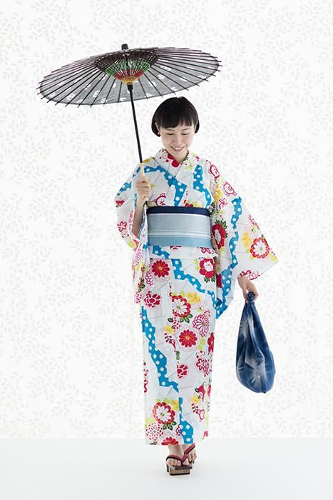 SOU・SOU× Kyoto Marubeni Yukata/Faltfächer Suzushiro