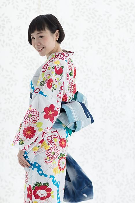 SOU・SOU× Kyoto Marubeni Yukata/Faltfächer Suzushiro