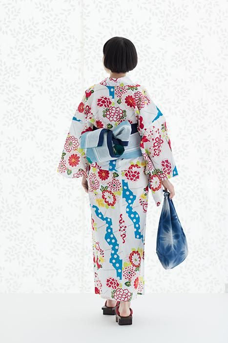 SOU・SOU× Kyoto Marubeni Yukata/Faltfächer Suzushiro