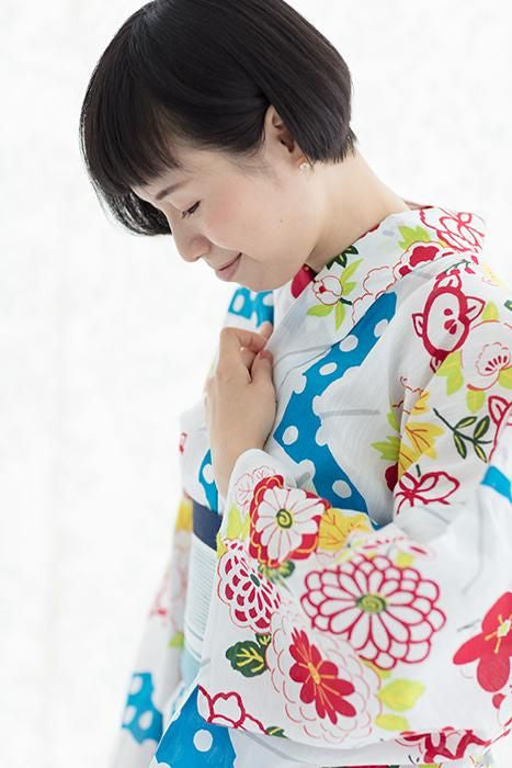 SOU・SOU× Kyoto Marubeni Yukata/Faltfächer Suzushiro