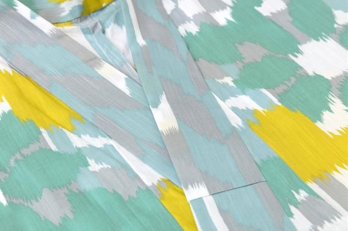 SOU・SOU×京都丸紅 浴衣/花絣(はながすり) 清(せい)