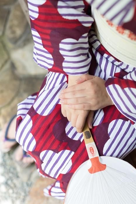 SOU・SOU×Kyoto Marubeni Yukata/Lichtfenster-Sonnenuntergang (Yubae)