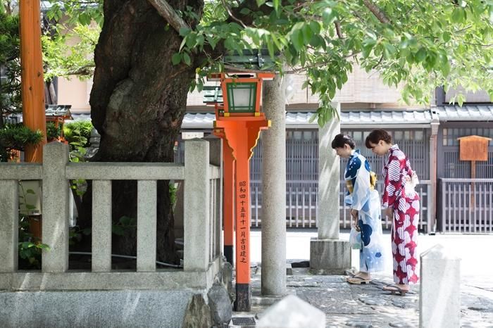 SOU・SOU×Kyoto Marubeni Yukata/Lichtfenster-Sonnenuntergang (Yubae)