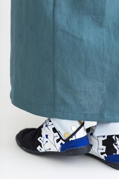 【net limited】Marugo Round Toe Tabi Shoes / Cold Dew