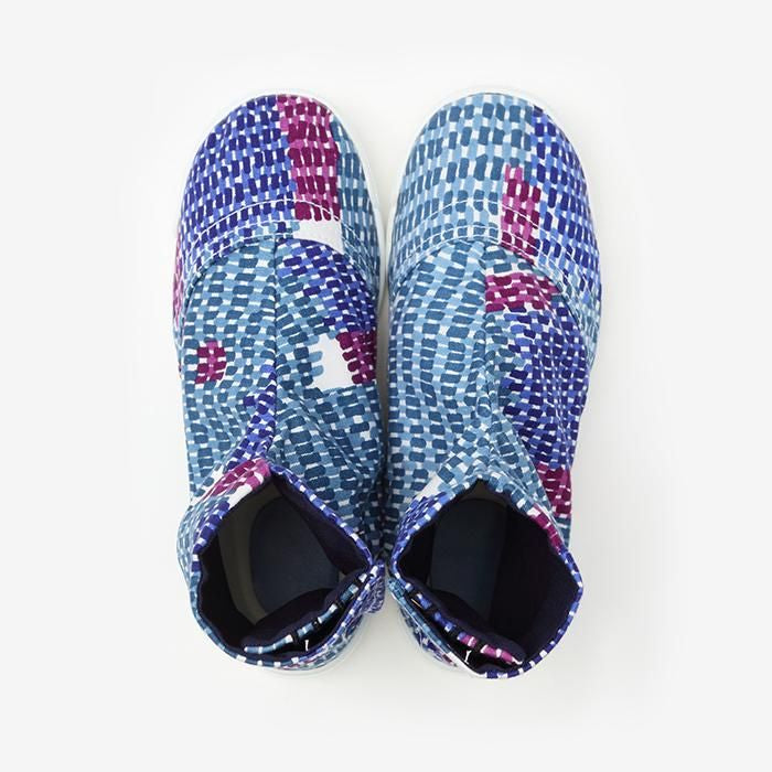 【官網限定】圓頭足袋鞋 5枚鉤扣/古代布片