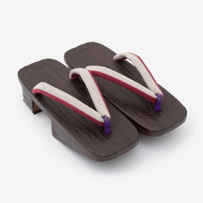 Grilled Mikamo Geta/Komachi hemp Beige(Komachi Asa Nanamiro)