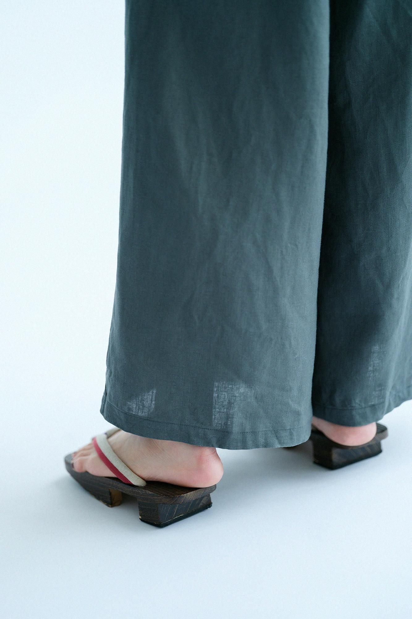 Grilled Mikamo Geta/Komachi hemp Beige(Komachi Asa Nanamiro)