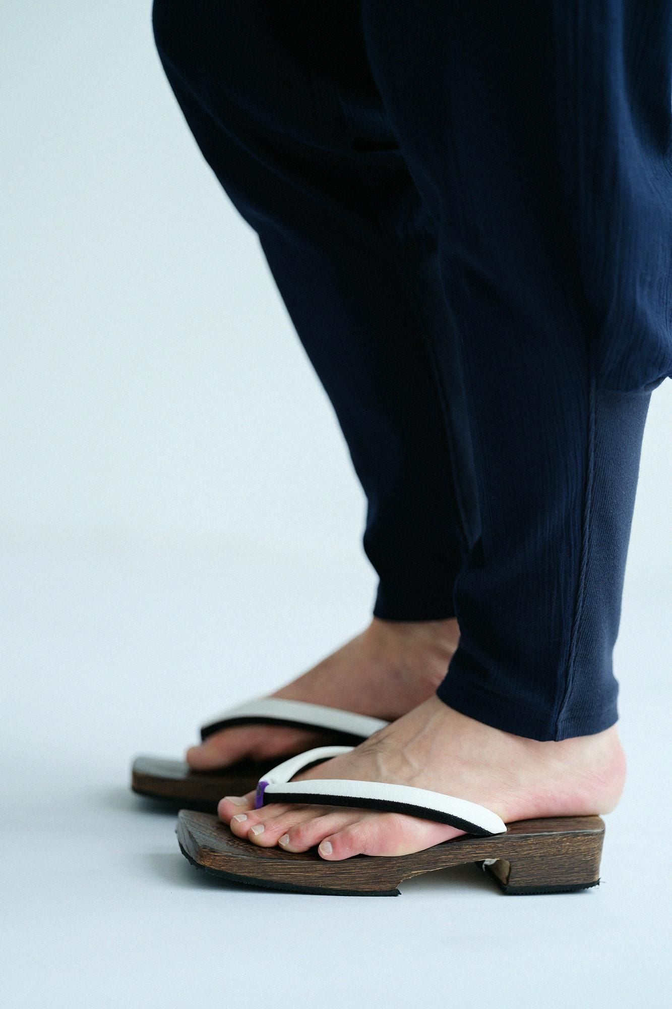 Mikamoyaki Geta/ukon(雄性)皮革Tsukumo