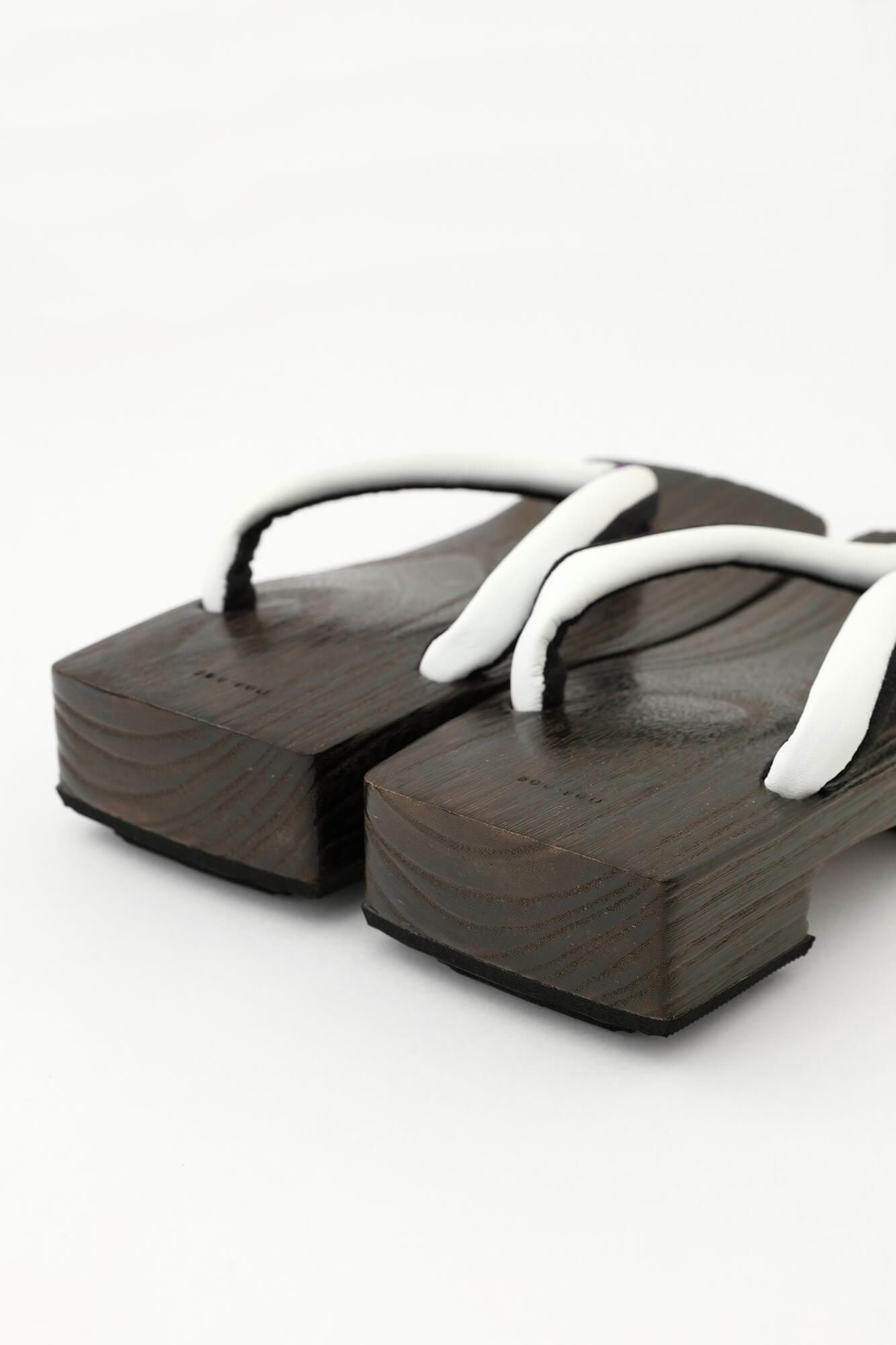 Mikamoyaki Geta/ukon(雄性)皮革Tsukumo