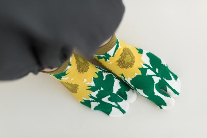 Tabi Socks(Low-cut)/Sunflower【Men・Women】