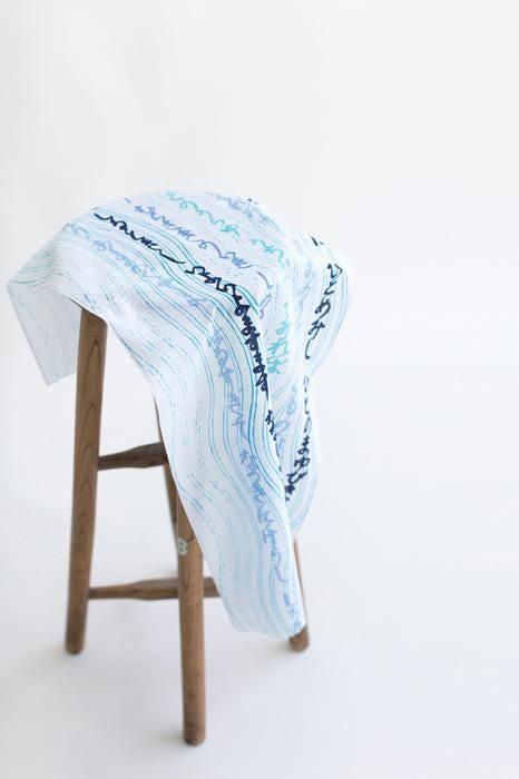 【官網限定】伊勢木棉圖案紋樣手巾/萬葉集