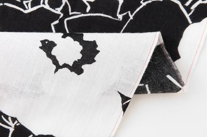 【net limited】Isemomen Cotton Textile Handkerchief / Hibiscus
