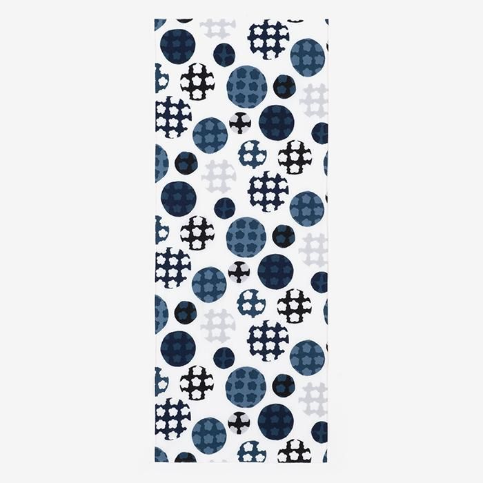 伊势木纹纺织布手巾/稍