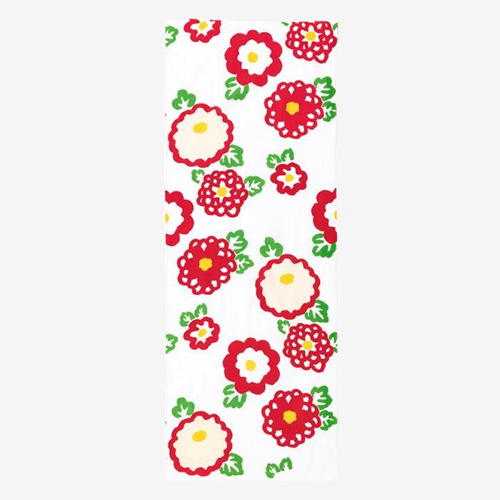 ISE Cotton Textile Tenugui / Chrysanthemum Météo (Kikubiyori)