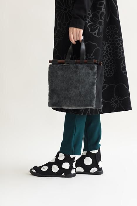 Hiragana Sole Split Toe Tabi Shoes / Polka Dots