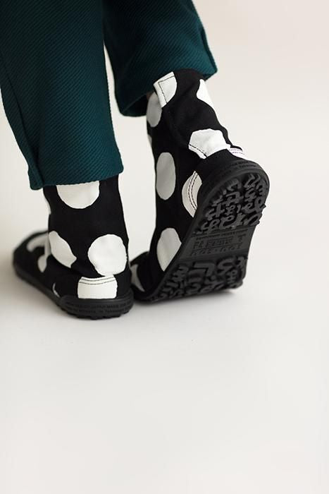 Hiragana Sole Split Toe Tabi Shoes / Polka Dots