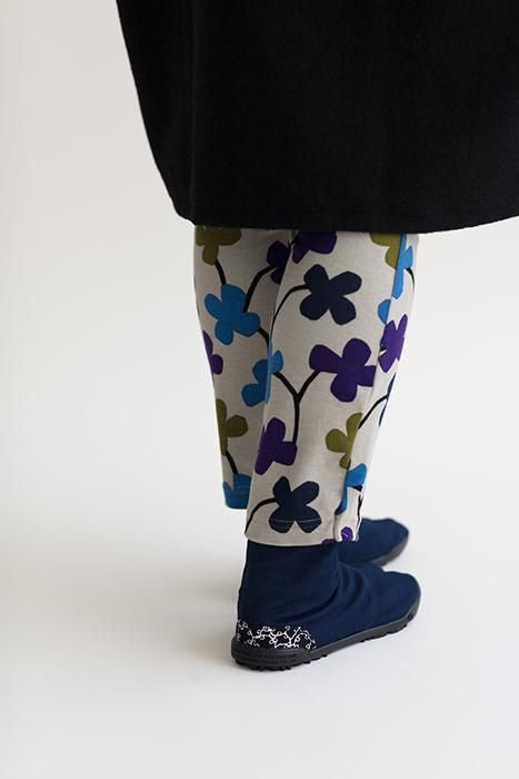 Hiragana Sole Split Toe Tabi Shoes / Indigo