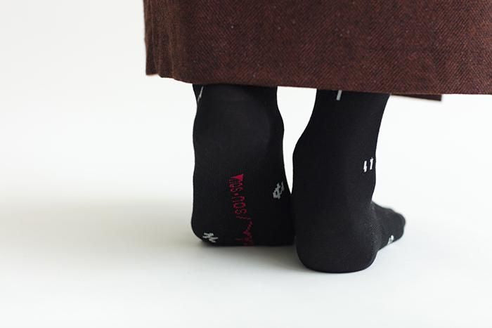 Tabi Socks (Mid-calf)/Hiragana【Men・Women】