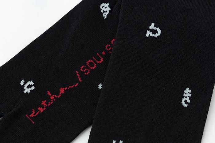 Tabi Socks (Mid-calf)/Hiragana【Men・Women】