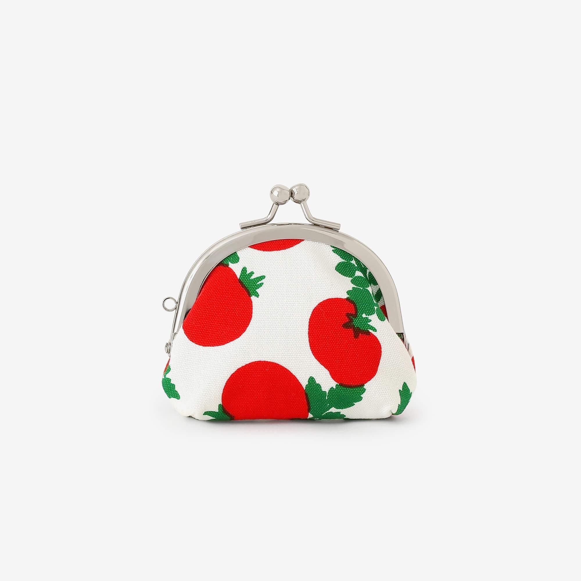 うなん サマァ 12号帆布 軟（なん）がま口 （小）／トマト