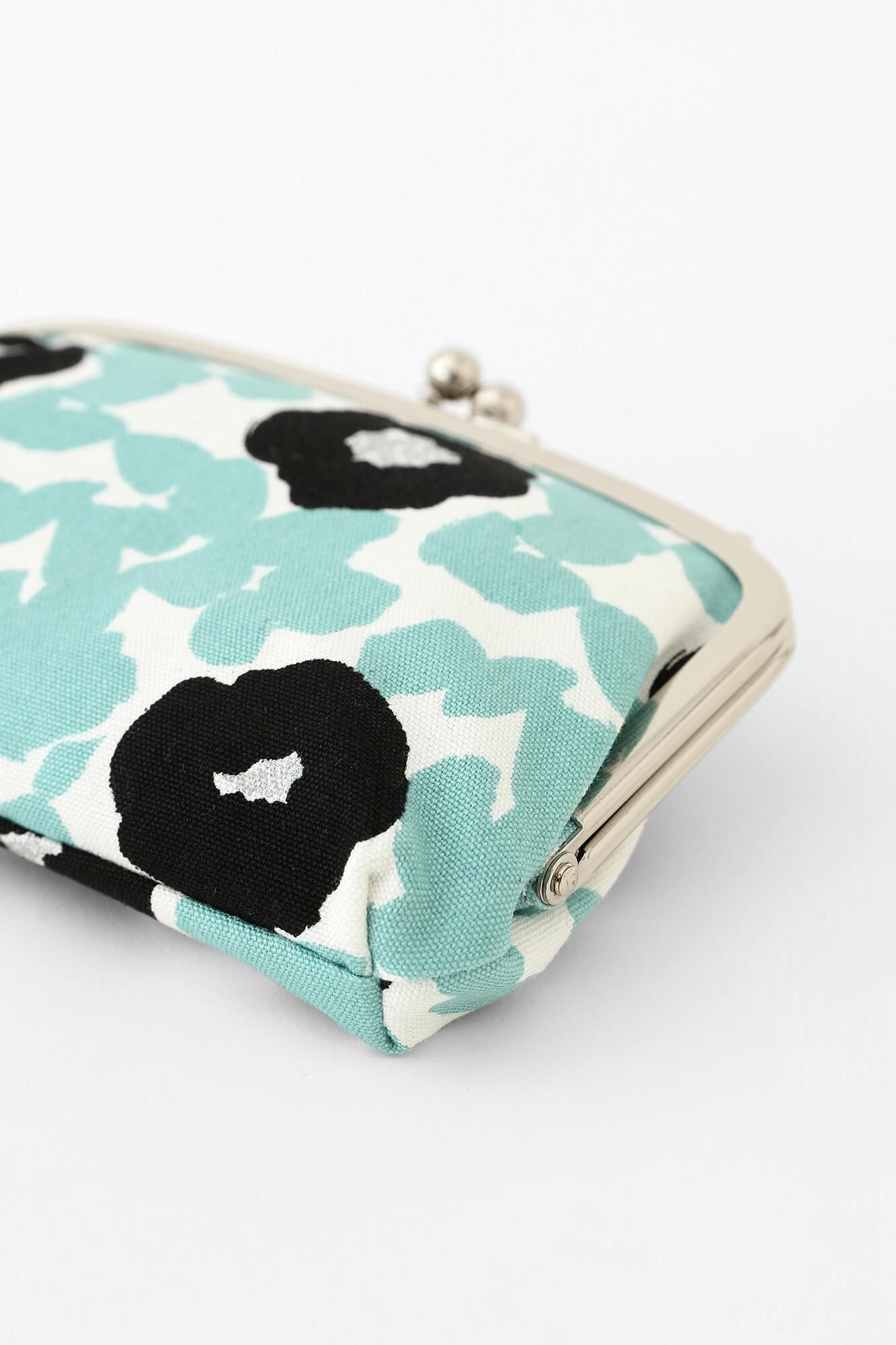 No 12. Soft Canvas Gamaguchi Clasp Purse Double Layer / Yu