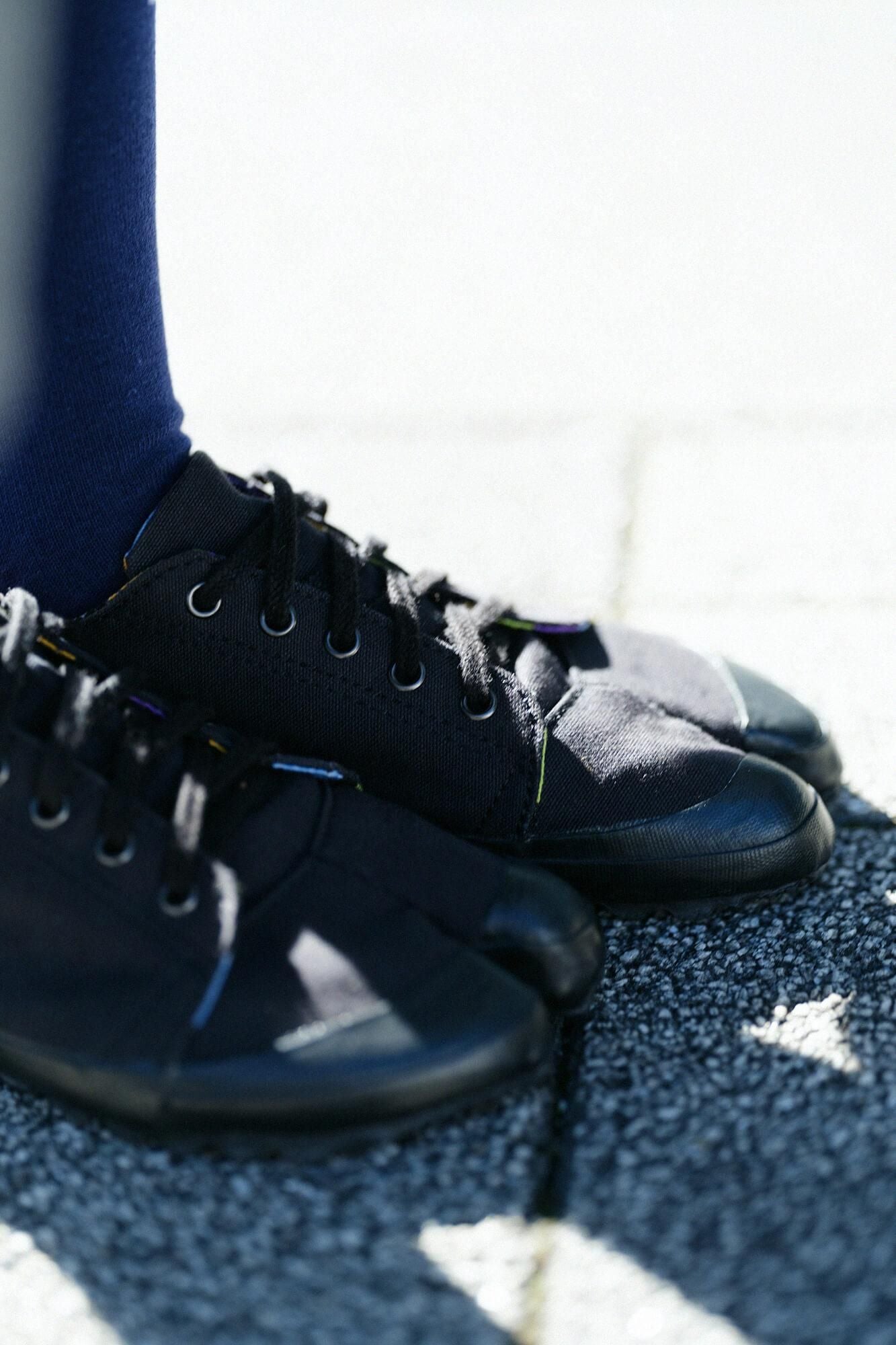 分趾足袋運動鞋 黑色/組手