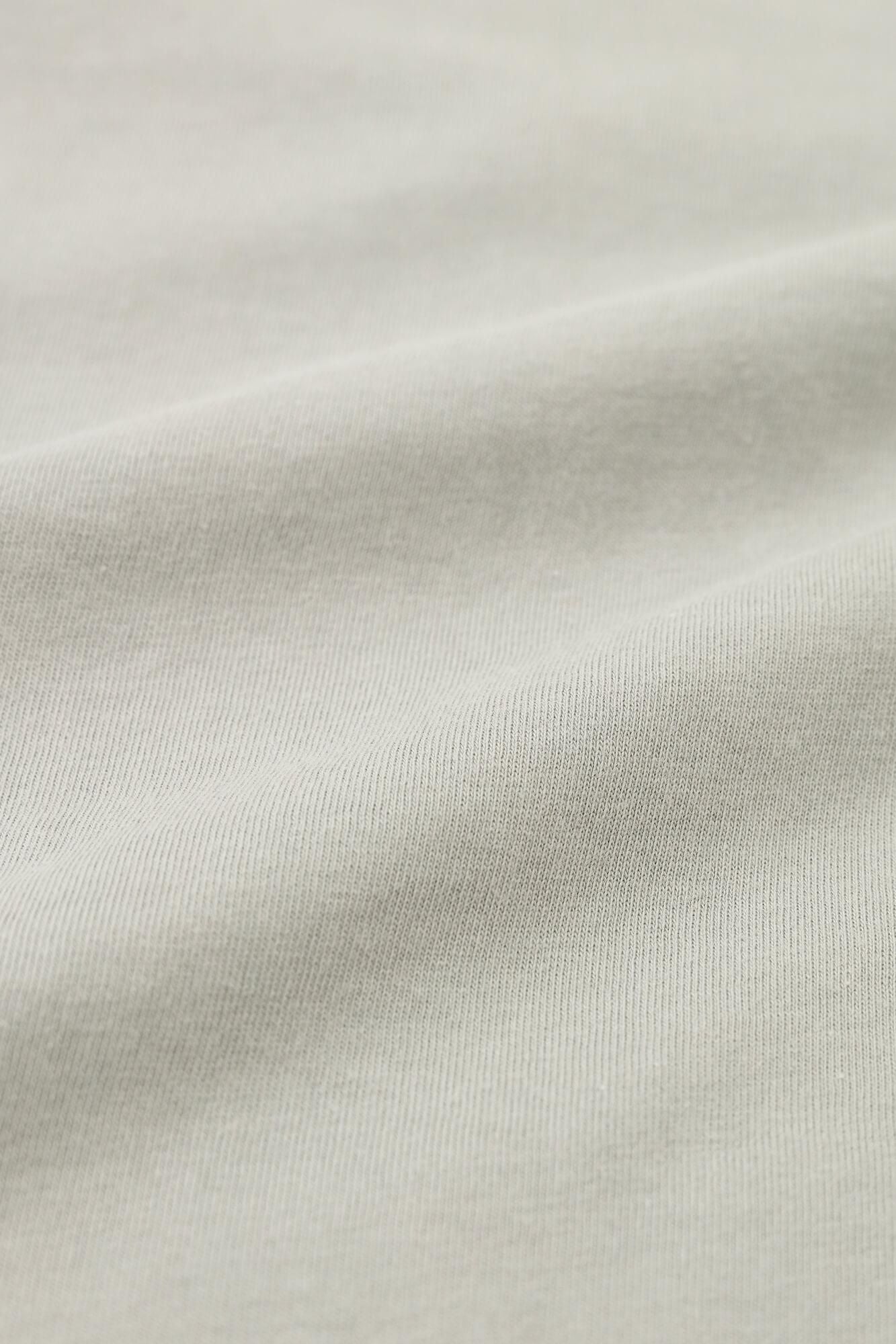 V-neck Shirt Long Sleeve / Light Ink Grey