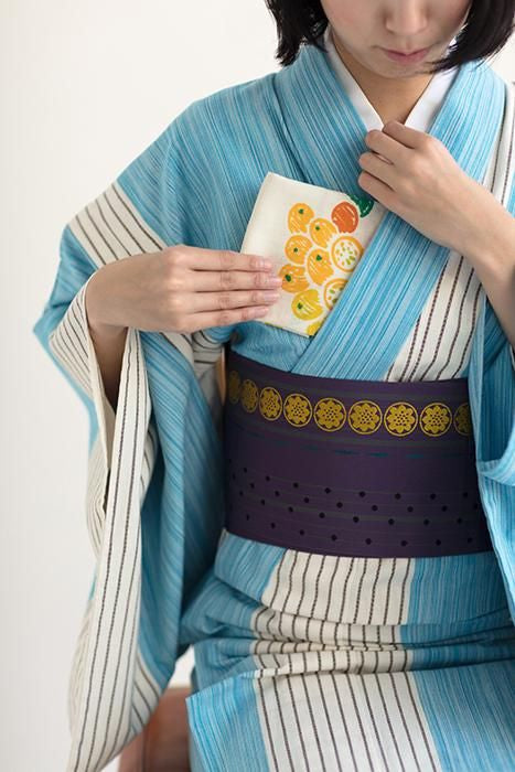 Ise Momen Textil Tenugui/Kumquat