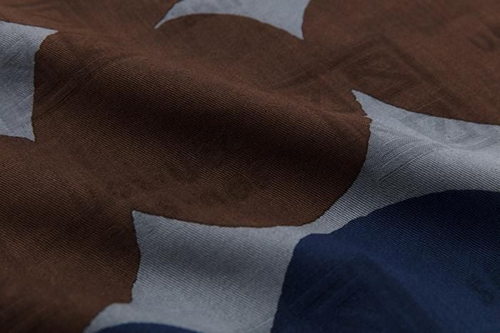 SOU・SOU ×Arakawa Masujiro Furoshiki (Small) / Marbles Lead Color×Brown