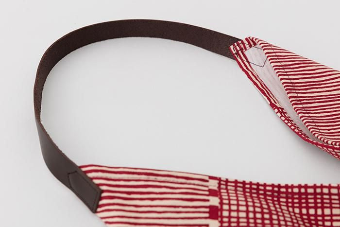 Origami Shoulder Bag / Lines and Dots