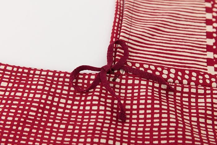 Origami Shoulder Bag / Lines and Dots