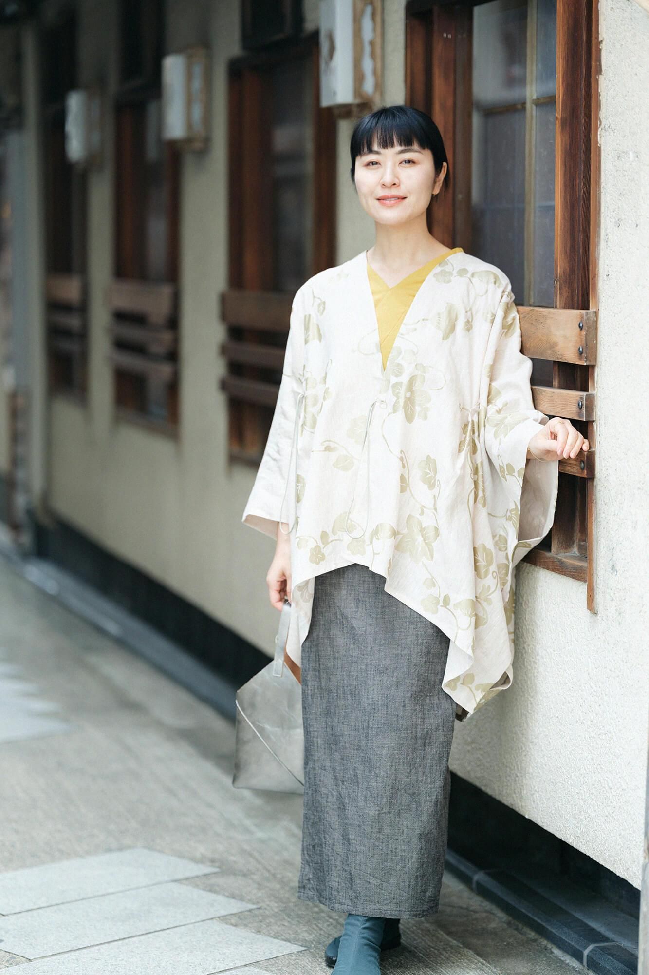 Uncollar Jiban 3/4长度 /芥末颜色(Karashiro)