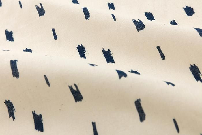 SOU・SOU×Fujita Syeongen Indigo印刷Tenugui(Himetake)/修剪云