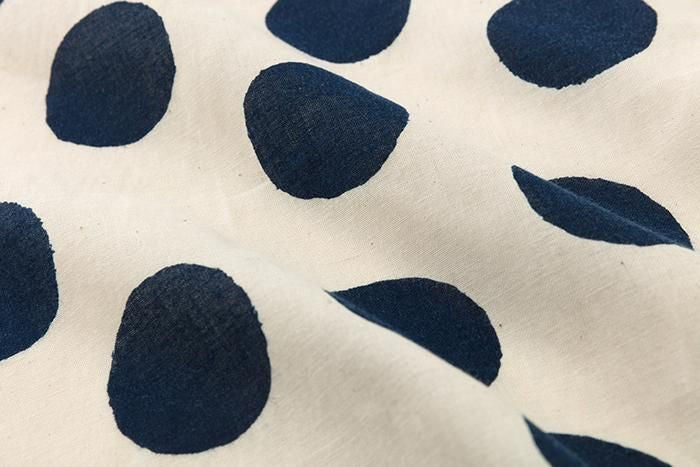 SOU・SOU×Fujita Syeongen Indigo印刷Tenugui(Himetake) / suigyoku