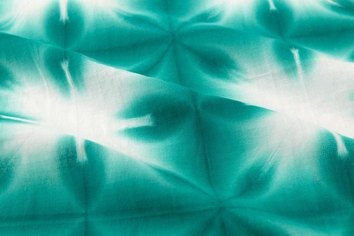 SOU・SOU ×有松鳴海絞 手巾(短版)/張正謹製 雪花2 綠色