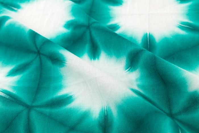 SOU・SOU ×有松鳴海絞 手巾(短版)/張正謹製 雪花4 綠色