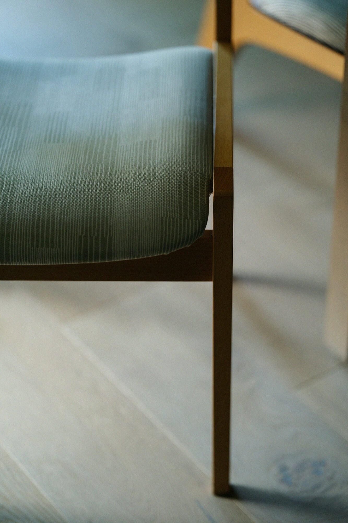 SOU・SOU×Tendo Mokko Small Chair/Marbles Creamy White×Red【※Delivery in 1.5 months】